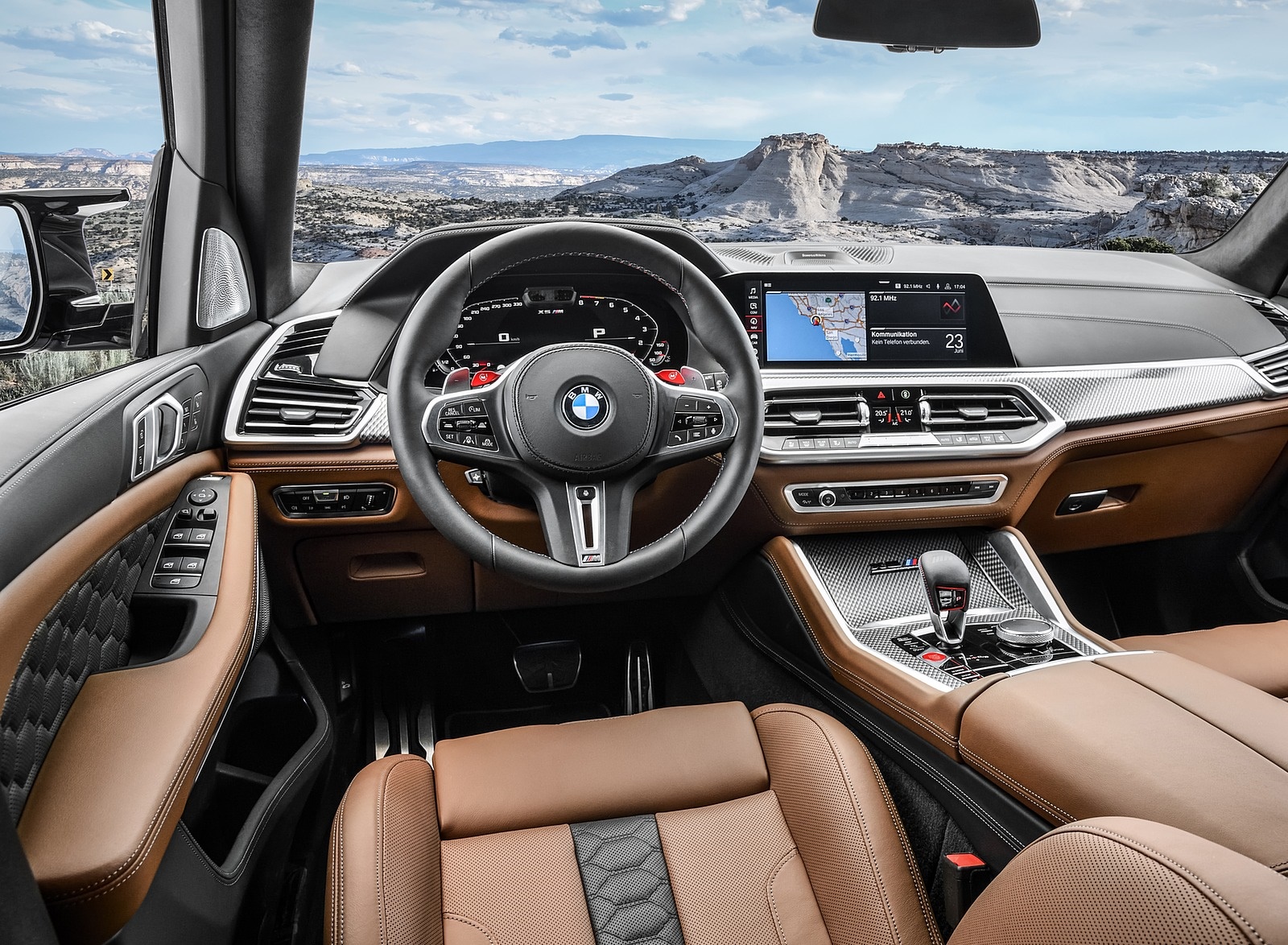 2020 BMW X5 M Competition Interior Wallpapers #58 of 78