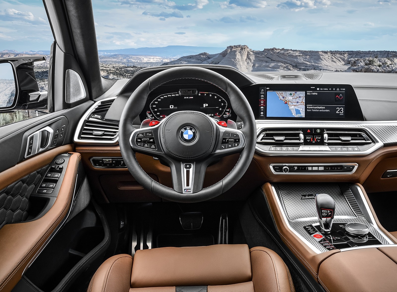 2020 BMW X5 M Competition Interior Wallpapers #57 of 78