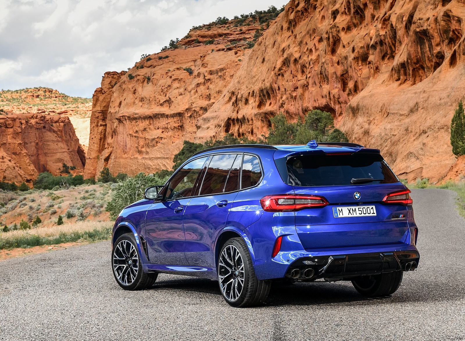 2020 BMW X5 M Competition Rear Three-Quarter Wallpapers #36 of 78