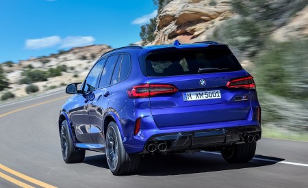2020 BMW X5 M Competition Rear Three-Quarter Wallpapers 450x275 (10)