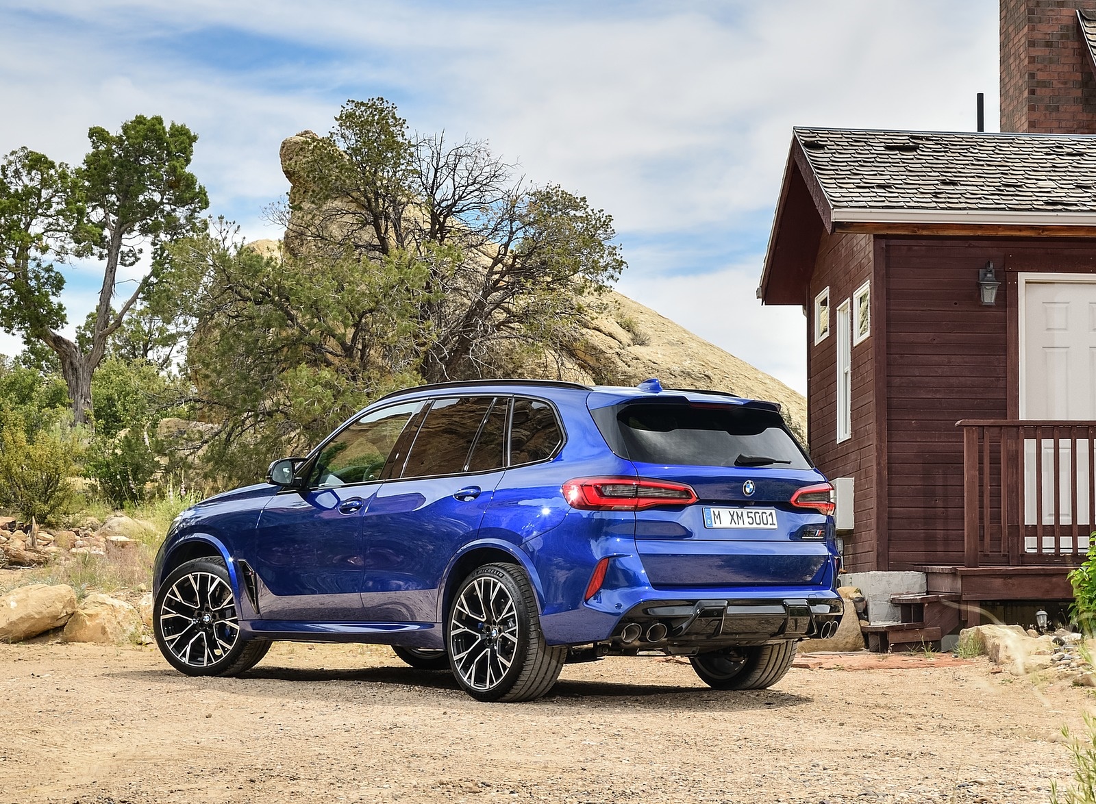 2020 BMW X5 M Competition Rear Three-Quarter Wallpapers #37 of 78