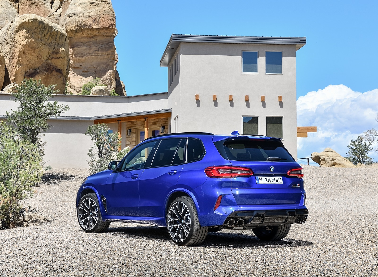 2020 BMW X5 M Competition Rear Three-Quarter Wallpapers #38 of 78