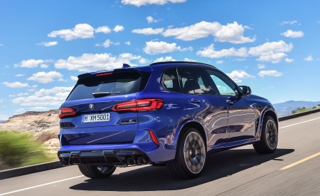 2020 BMW X5 M Competition Rear Three-Quarter Wallpapers 450x275 (26)