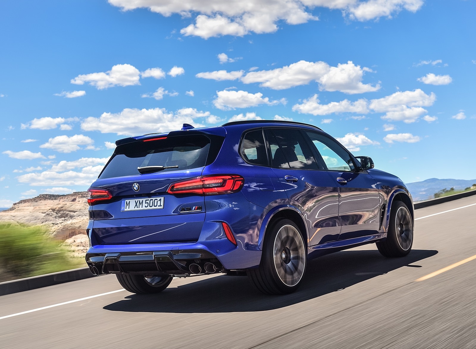 2020 BMW X5 M Competition Rear Three-Quarter Wallpapers #26 of 78