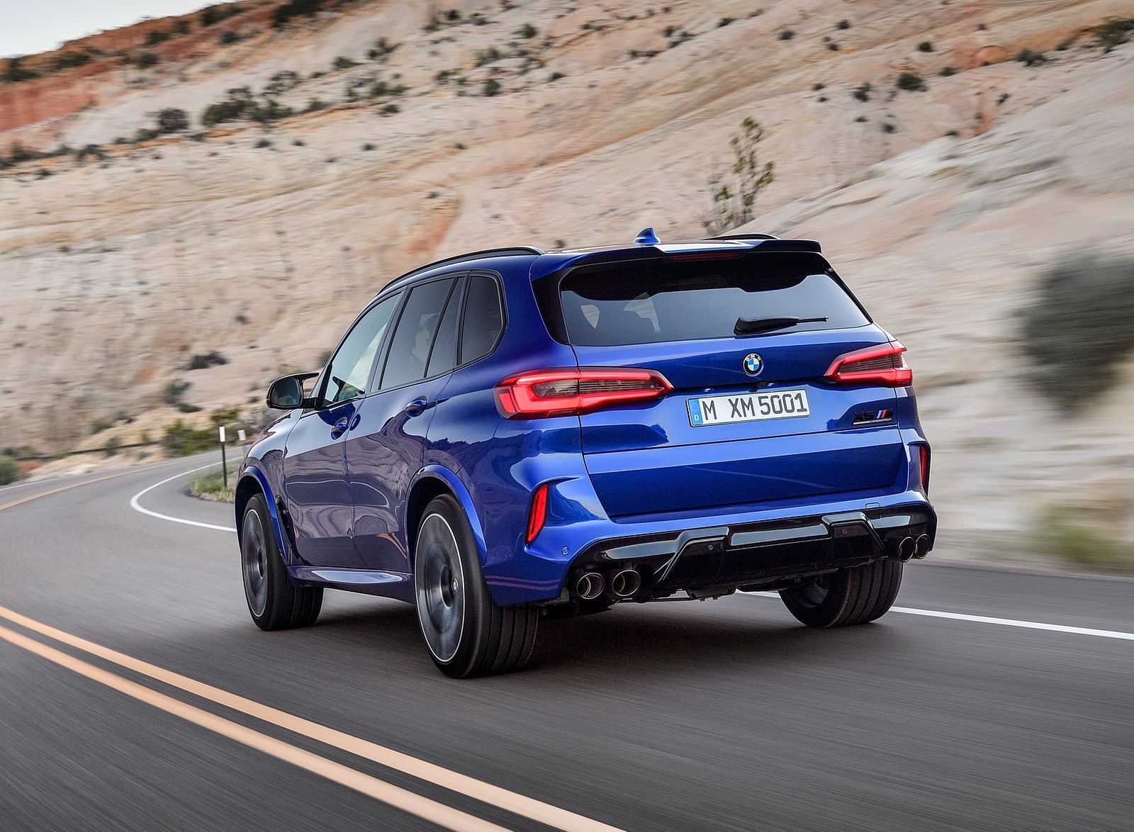 2020 BMW X5 M Competition Rear Three-Quarter Wallpapers #18 of 78