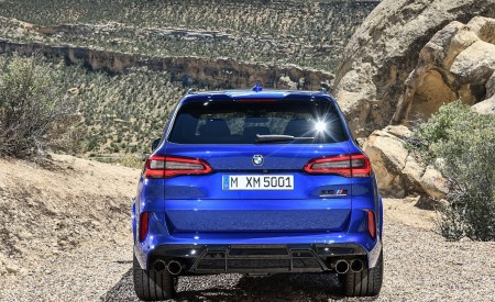 2020 BMW X5 M Competition Rear Wallpapers 450x275 (40)
