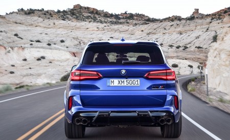 2020 BMW X5 M Competition Rear Wallpapers 450x275 (27)