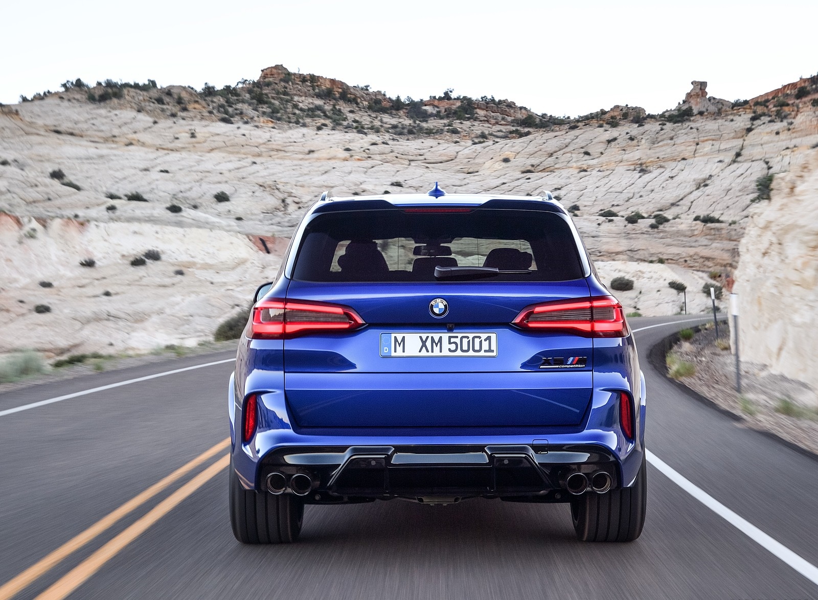 2020 BMW X5 M Competition Rear Wallpapers #27 of 78