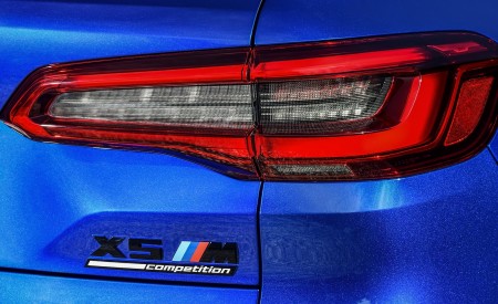 2020 BMW X5 M Competition Tail Light Wallpapers 450x275 (46)