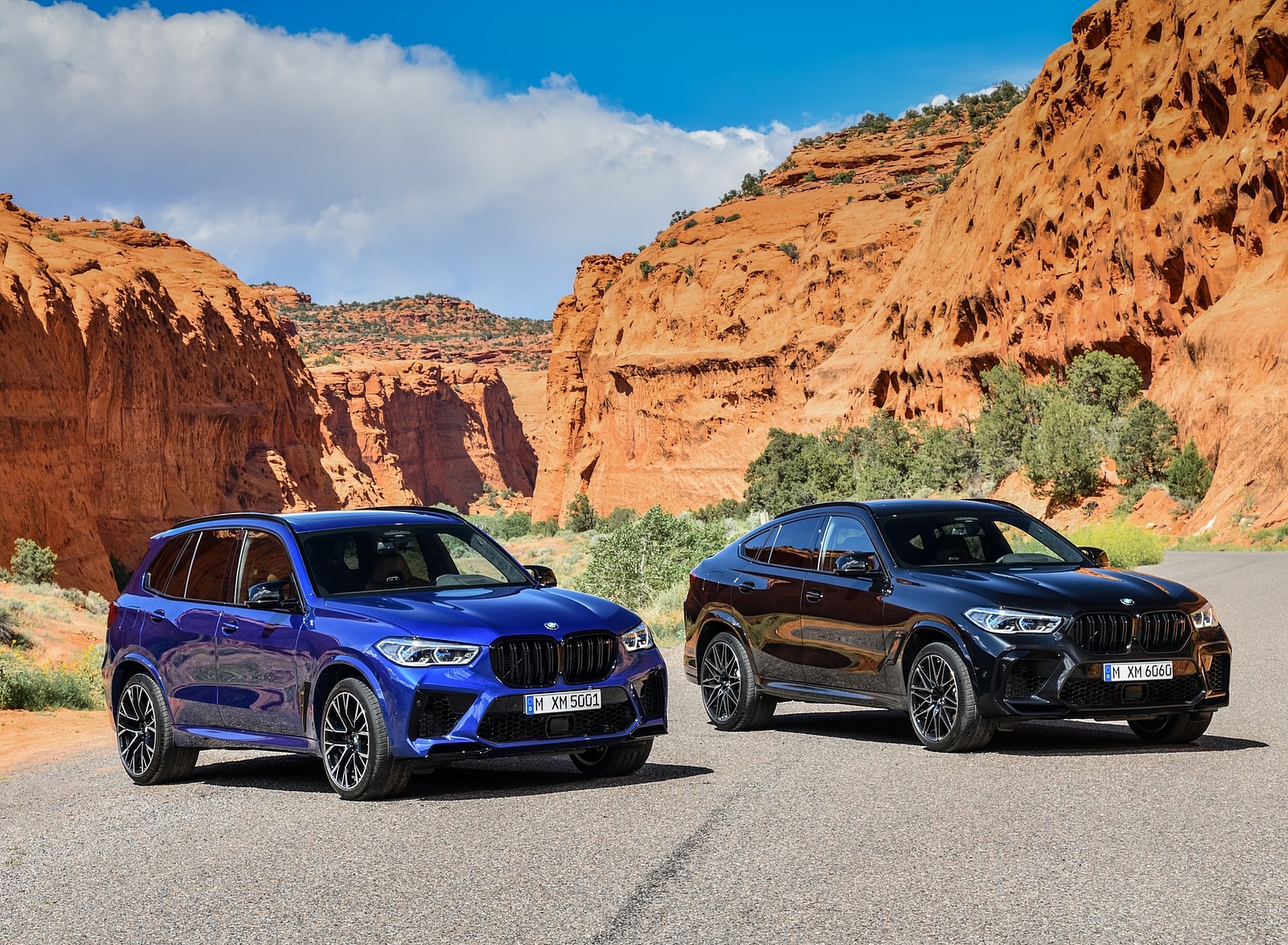 2020 BMW X5 M Competition and BMW X6 Competition Wallpapers #63 of 78