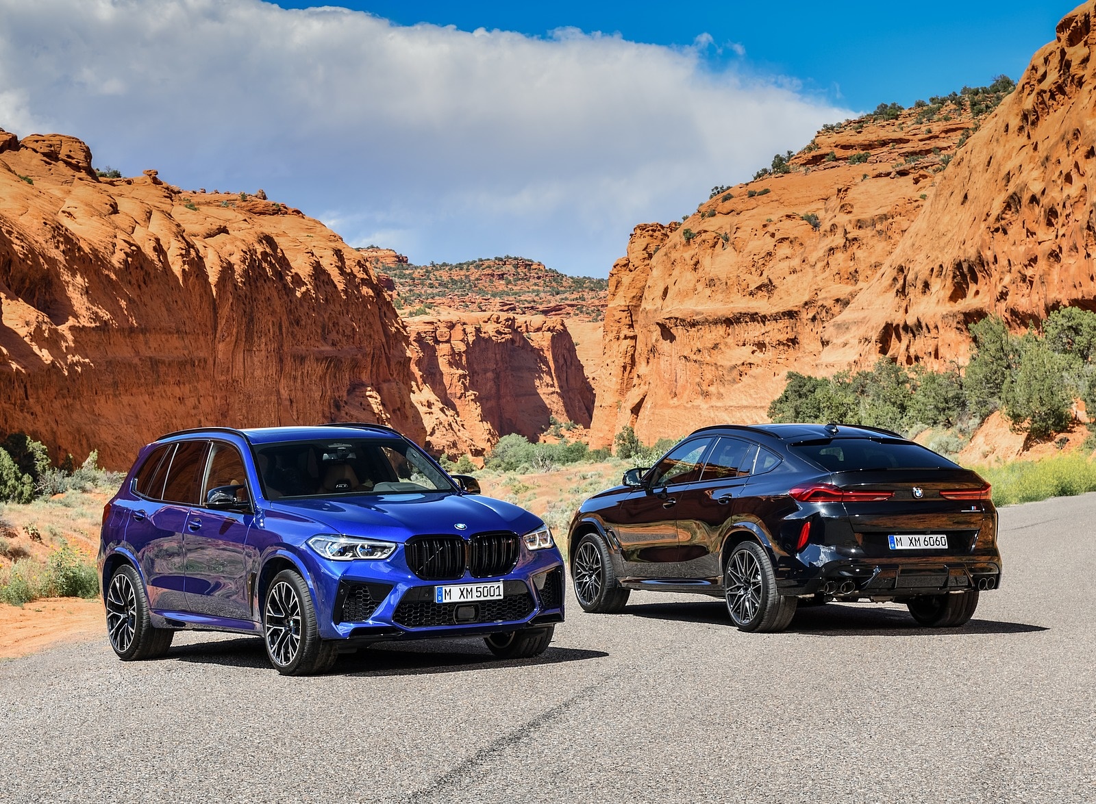 2020 BMW X5 M Competition and BMW X6 Competition Wallpapers #62 of 78