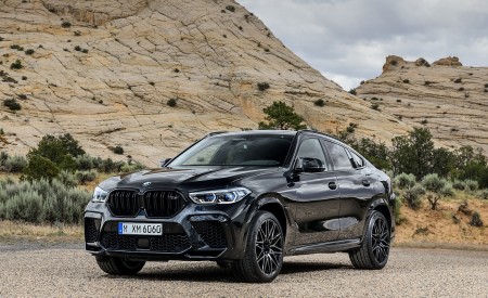 2020 BMW X6 M Competition Front Three-Quarter Wallpapers 450x275 (25)