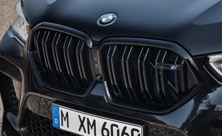 2020 BMW X6 M Competition Grill Wallpapers 450x275 (41)