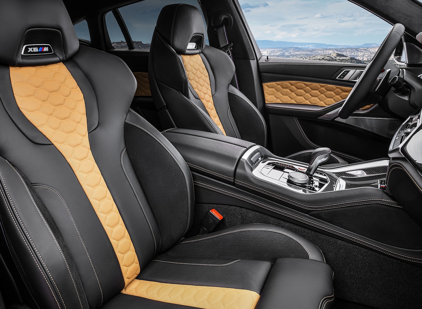 2020 BMW X6 M Competition Interior Front Seats Wallpapers #50 of 56