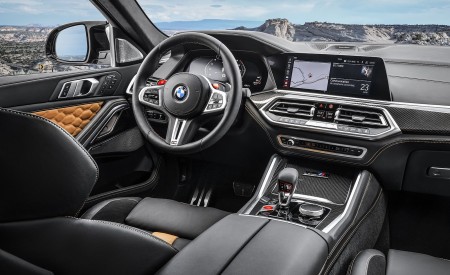 2020 BMW X6 M Competition Interior Wallpapers 450x275 (56)