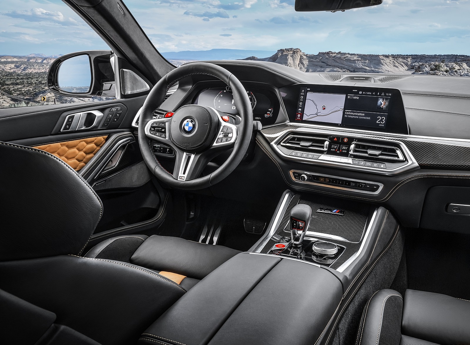 2020 BMW X6 M Competition Interior Wallpapers #56 of 56