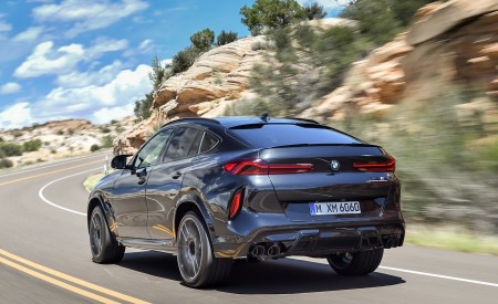 2020 BMW X6 M Competition Rear Three-Quarter Wallpapers 450x275 (16)