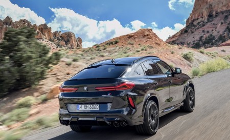 2020 BMW X6 M Competition Rear Three-Quarter Wallpapers 450x275 (17)