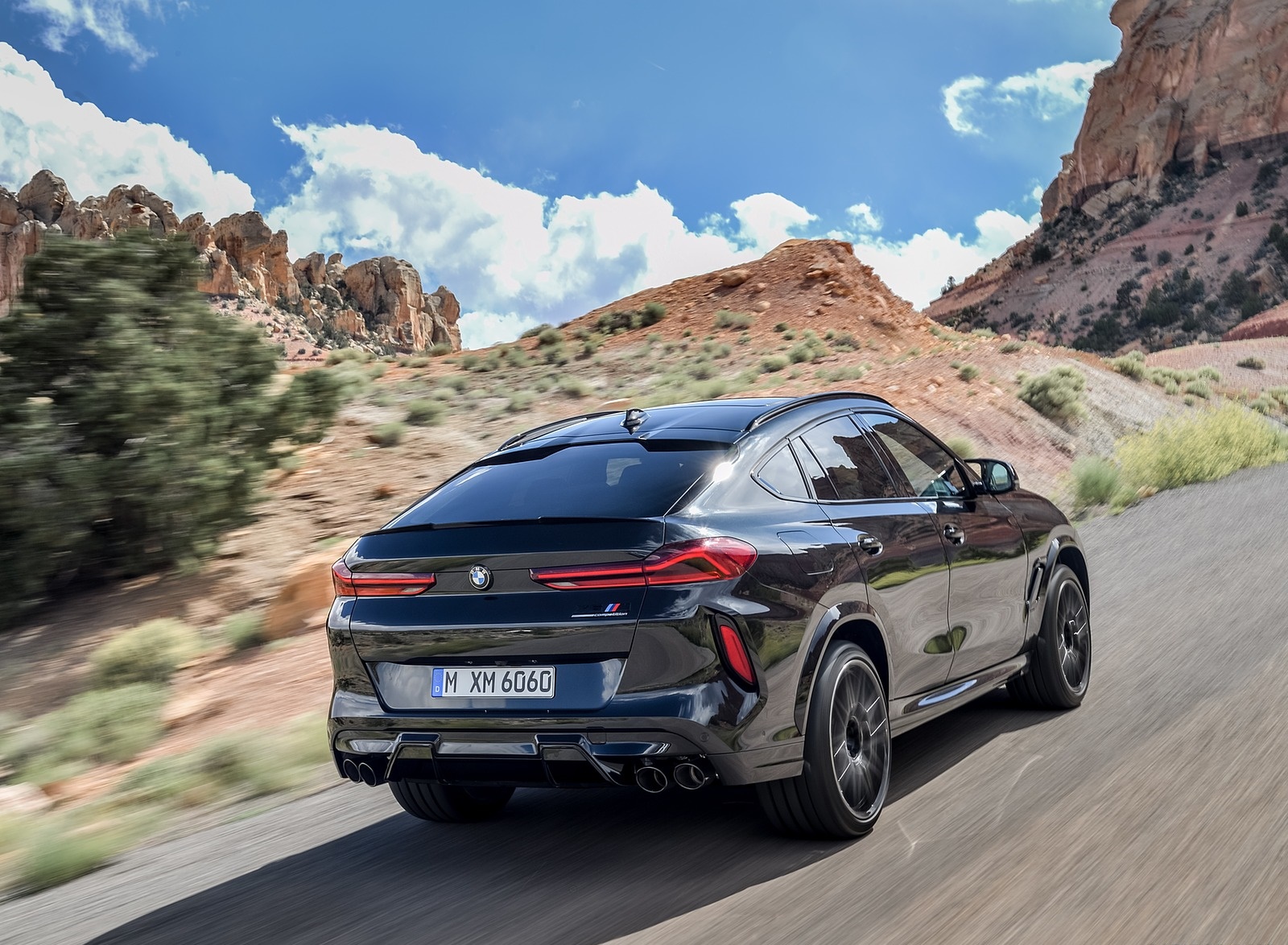 2020 BMW X6 M Competition Rear Three-Quarter Wallpapers #17 of 56