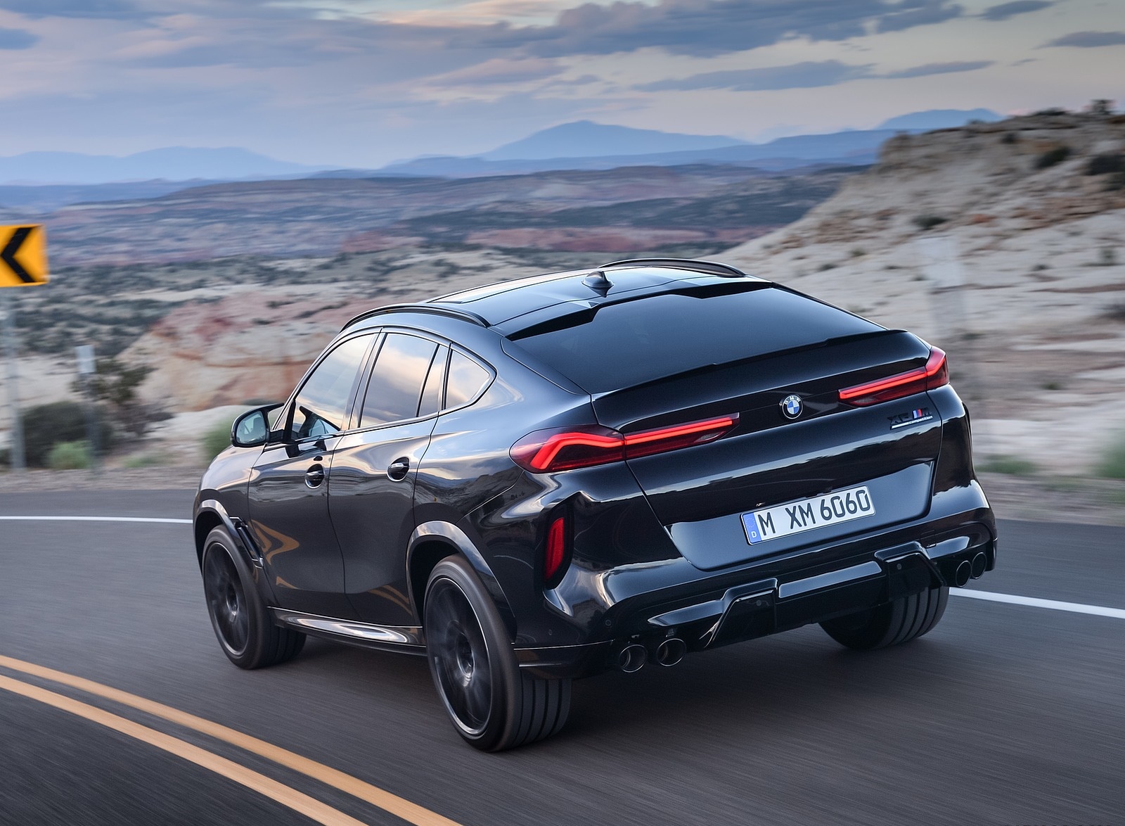 2020 BMW X6 M Competition Rear Three-Quarter Wallpapers (10)