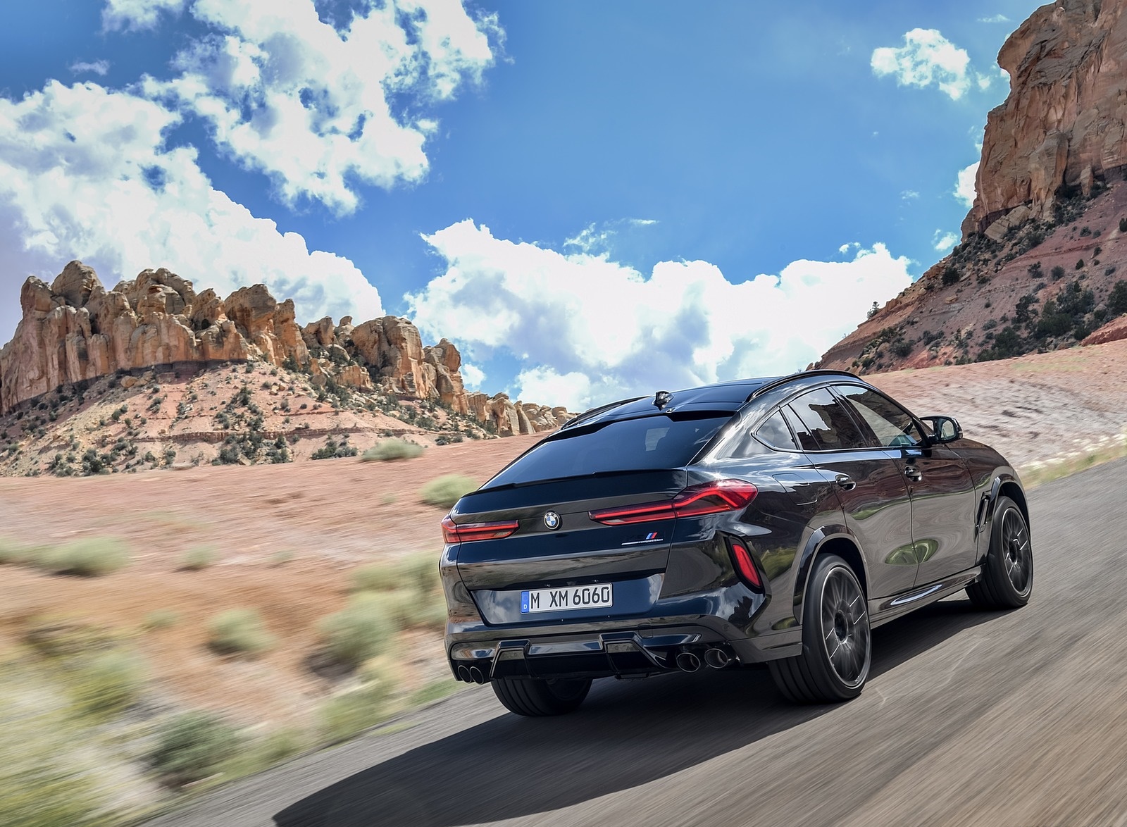 2020 BMW X6 M Competition Rear Three-Quarter Wallpapers #18 of 56