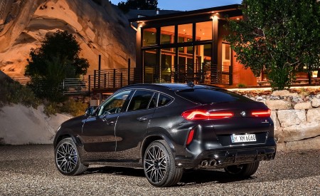 2020 BMW X6 M Competition Rear Three-Quarter Wallpapers 450x275 (38)