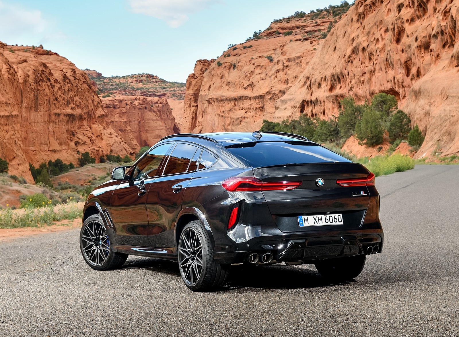 2020 BMW X6 M Competition Rear Three-Quarter Wallpapers #32 of 56
