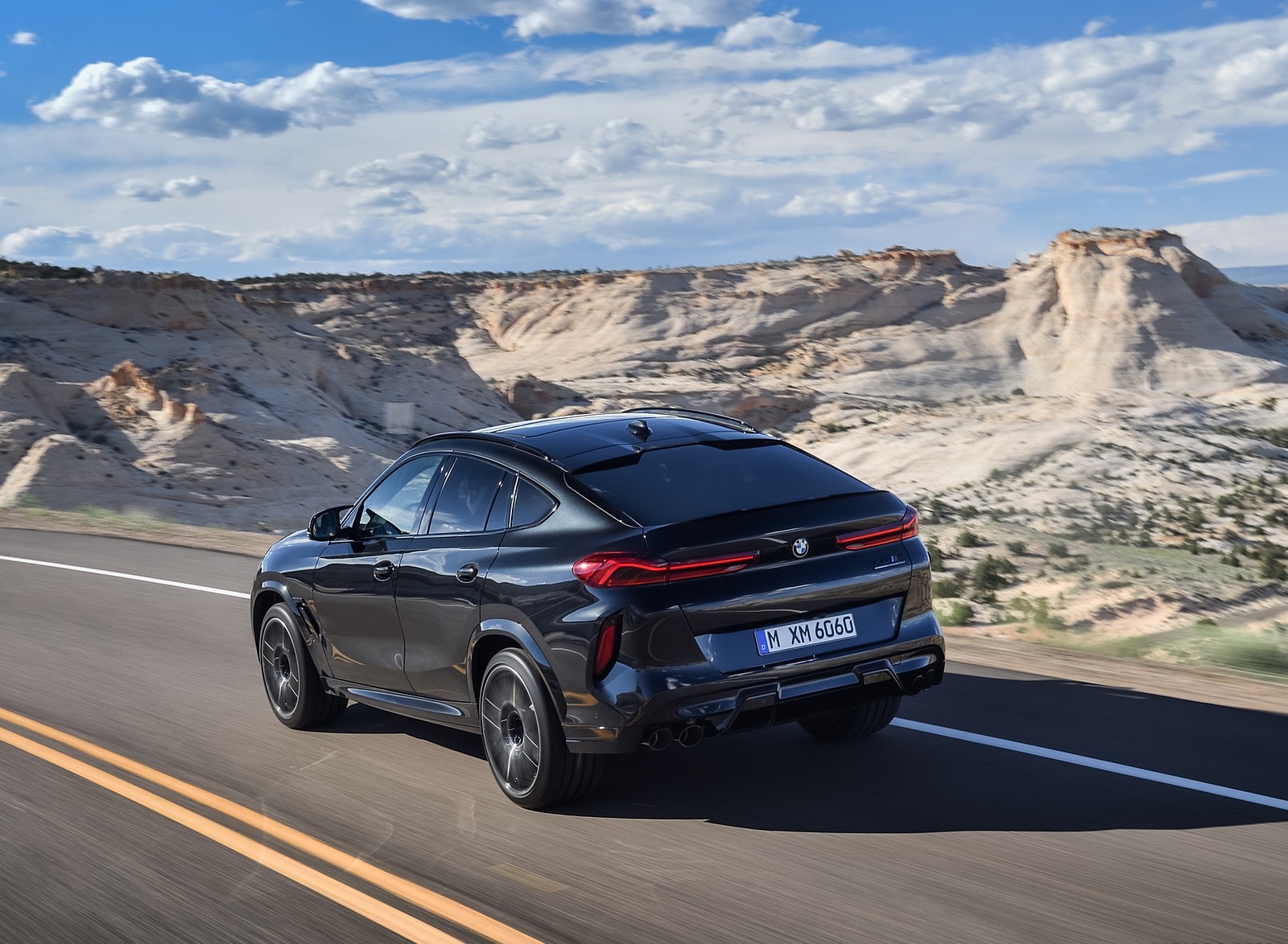 2020 BMW X6 M Competition Rear Three-Quarter Wallpapers #19 of 56