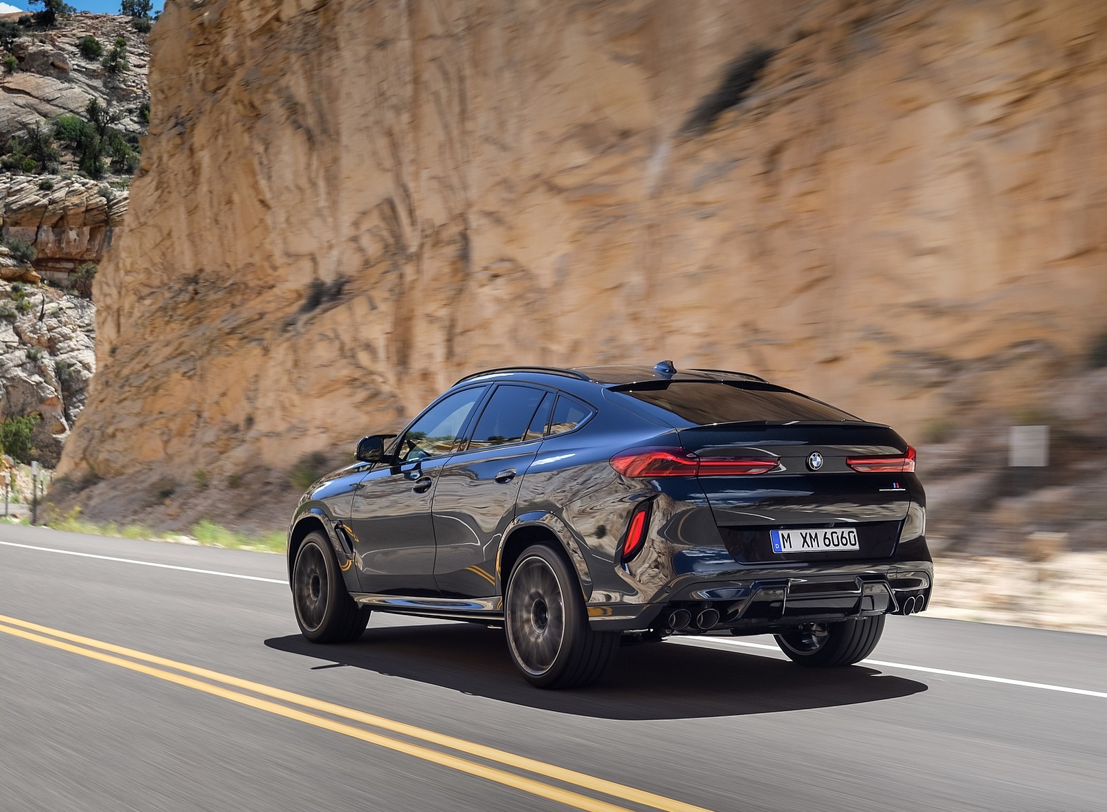 2020 BMW X6 M Competition Rear Three-Quarter Wallpapers #20 of 56