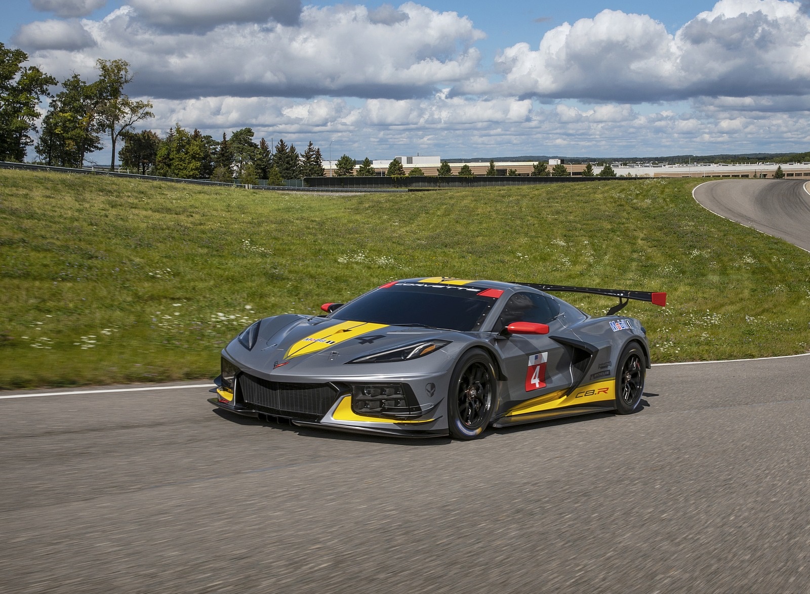 2020 Chevrolet Corvette C8.R Front Three-Quarter Wallpapers (3)