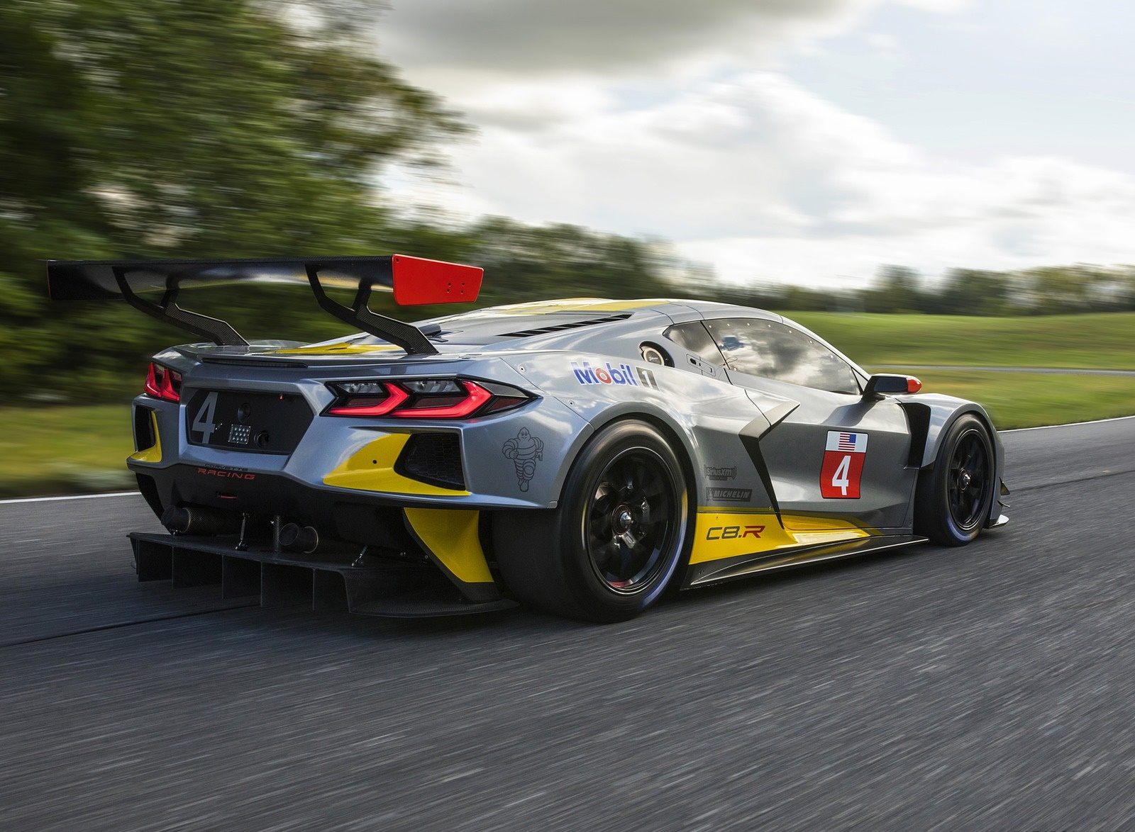 2020 Chevrolet Corvette C8.R Rear Three-Quarter Wallpapers #7 of 24