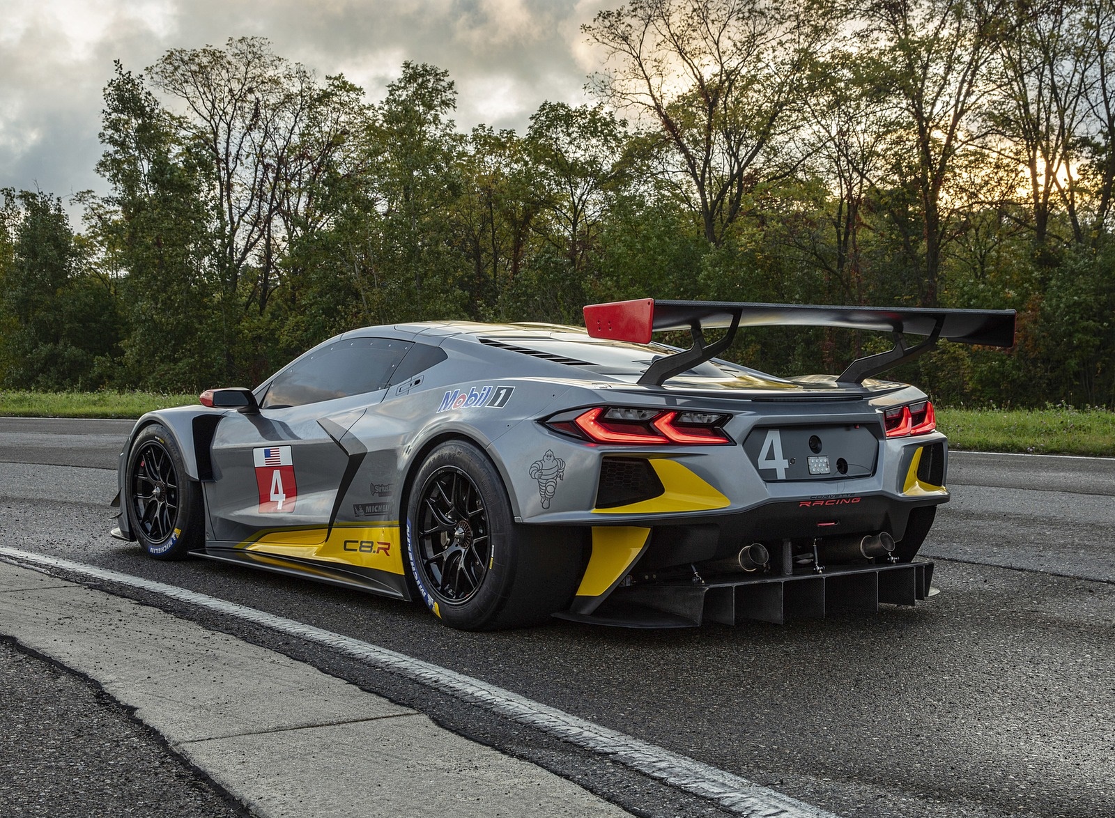 2020 Chevrolet Corvette C8.R Rear Three-Quarter Wallpapers #9 of 24