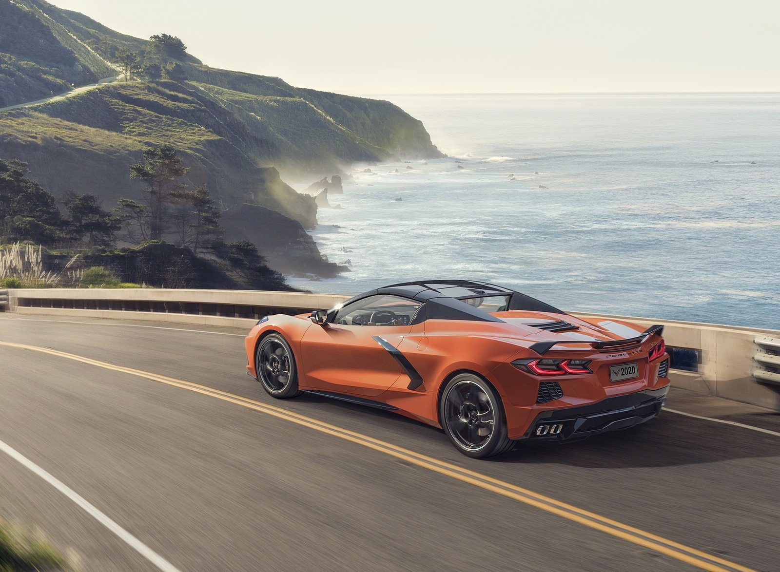 2020 Chevrolet Corvette Stingray Convertible Rear Three-Quarter Wallpapers #4 of 15