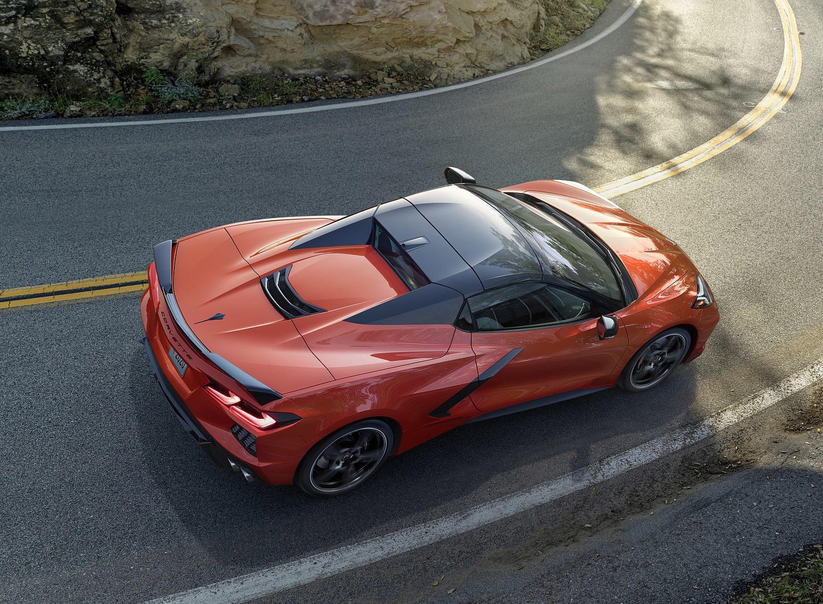 2020 Chevrolet Corvette Stingray Convertible Top Wallpapers (1)