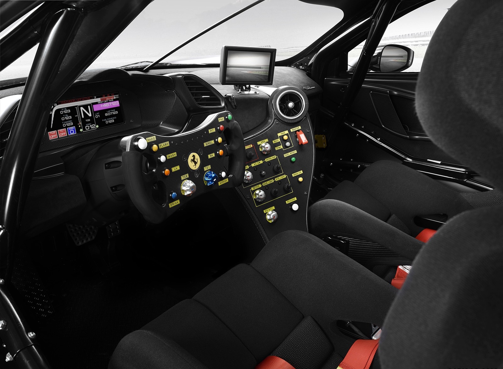 2020 Ferrari 488 Challenge Evo Interior Wallpapers (4)