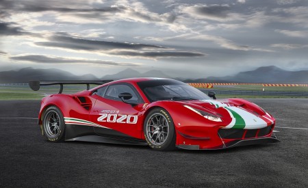 2020 Ferrari 488 GT3 EVO Front Three-Quarter Wallpapers 450x275 (5)