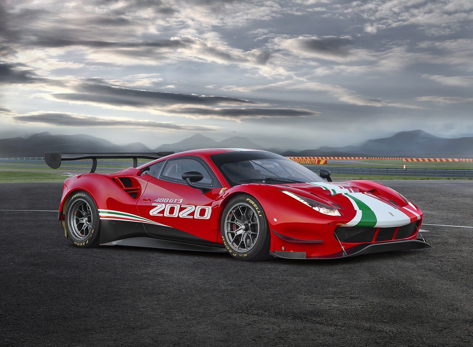 2020 Ferrari 488 GT3 EVO Front Three-Quarter Wallpapers (5)