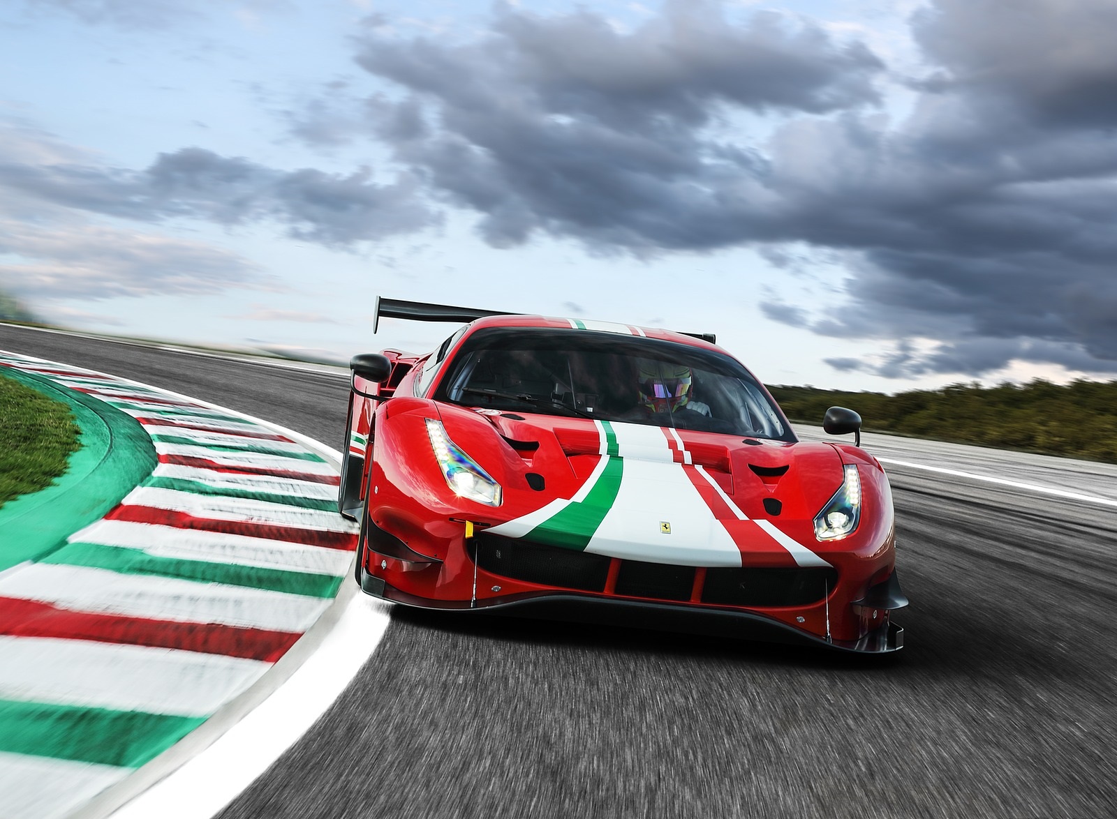 2020 Ferrari 488 GT3 EVO Front Wallpapers #1 of 10