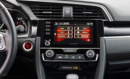 2020 Honda Civic Coupe Sport Central Console Wallpapers 450x275 (57)