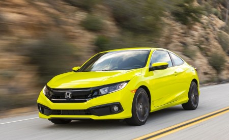 2020 Honda Civic Coupe Sport Front Three-Quarter Wallpapers 450x275 (2)