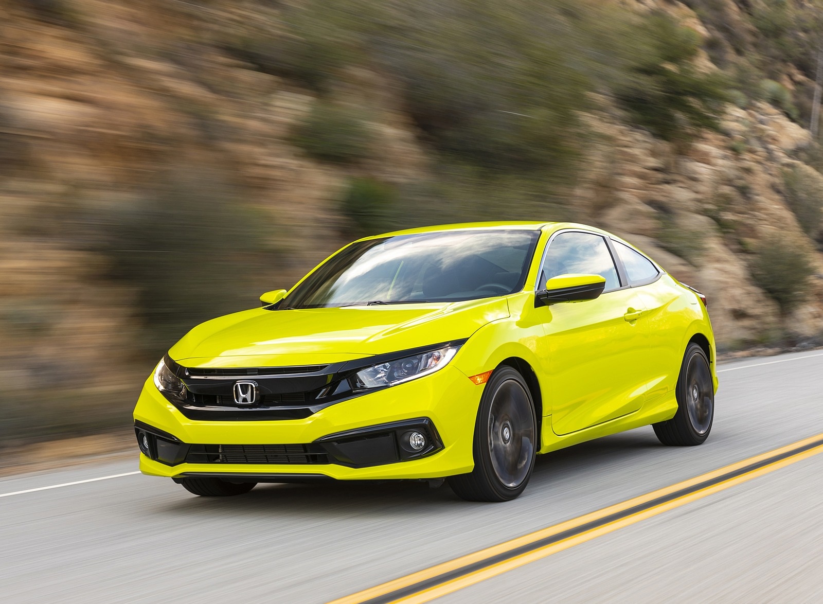 2020 Honda Civic Coupe Sport Front Three-Quarter Wallpapers (2)