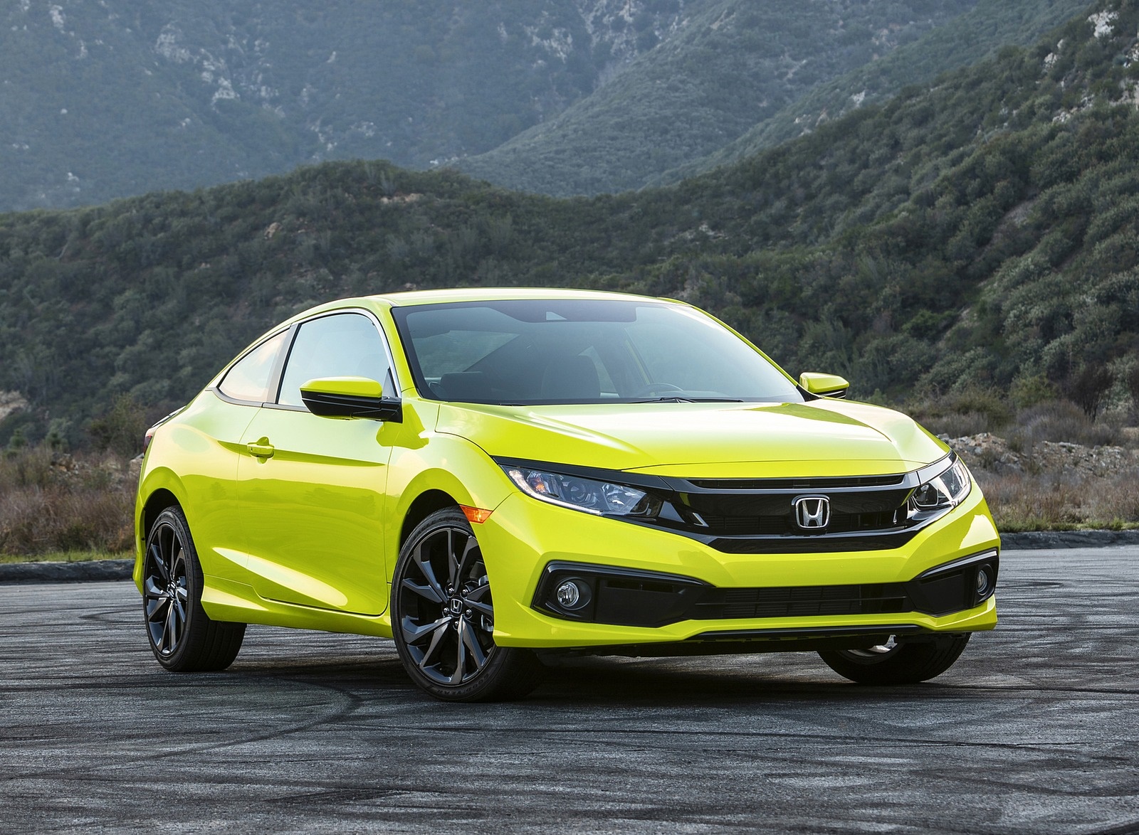 2020 Honda Civic Coupe Sport Front Three-Quarter Wallpapers #15 of 67