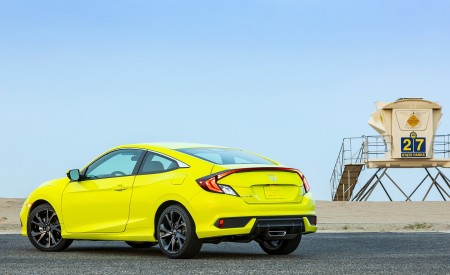 2020 Honda Civic Coupe Sport Rear Three-Quarter Wallpapers 450x275 (30)