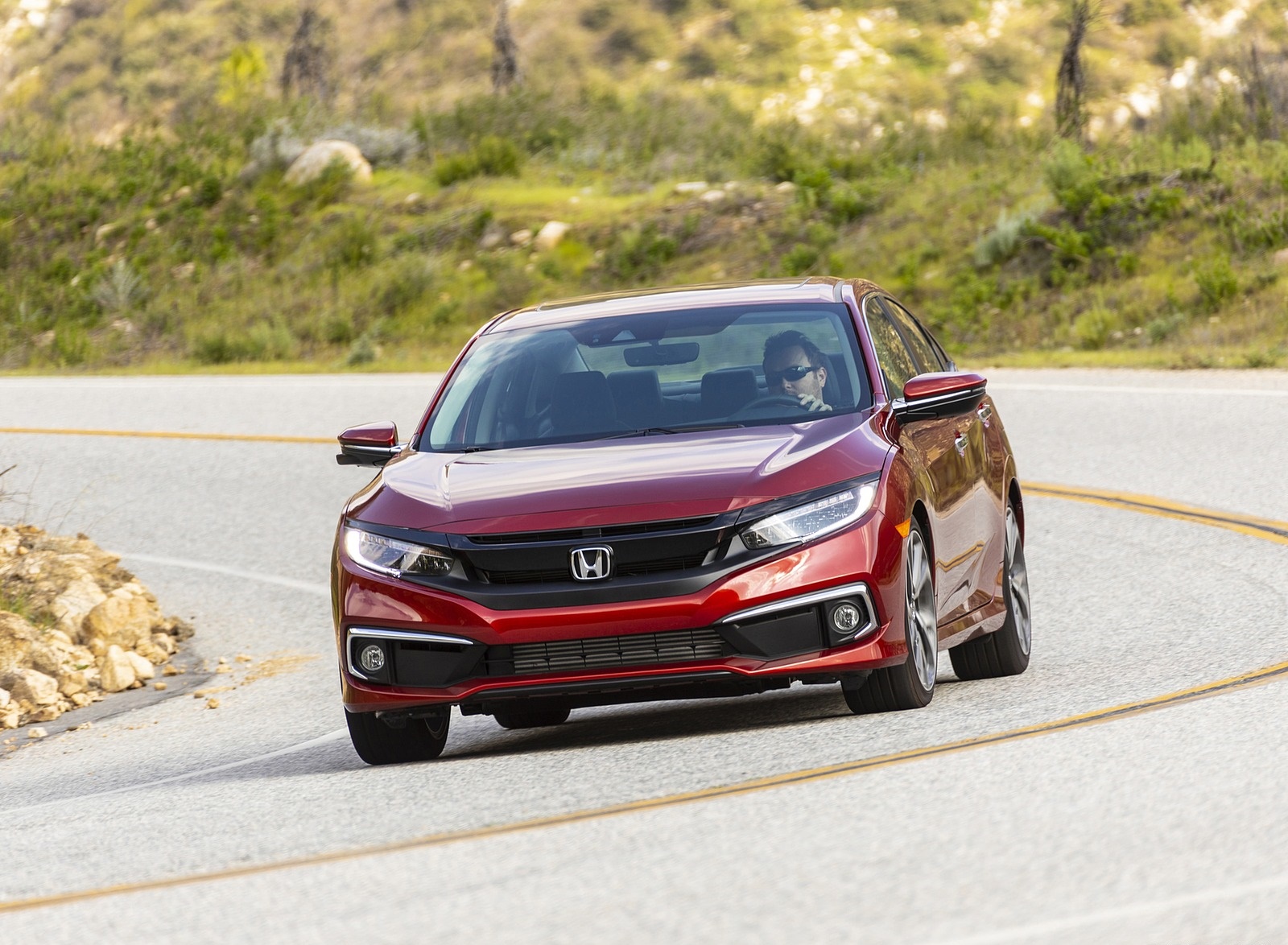 2020 Honda Civic Sedan Touring Front Wallpapers (1)