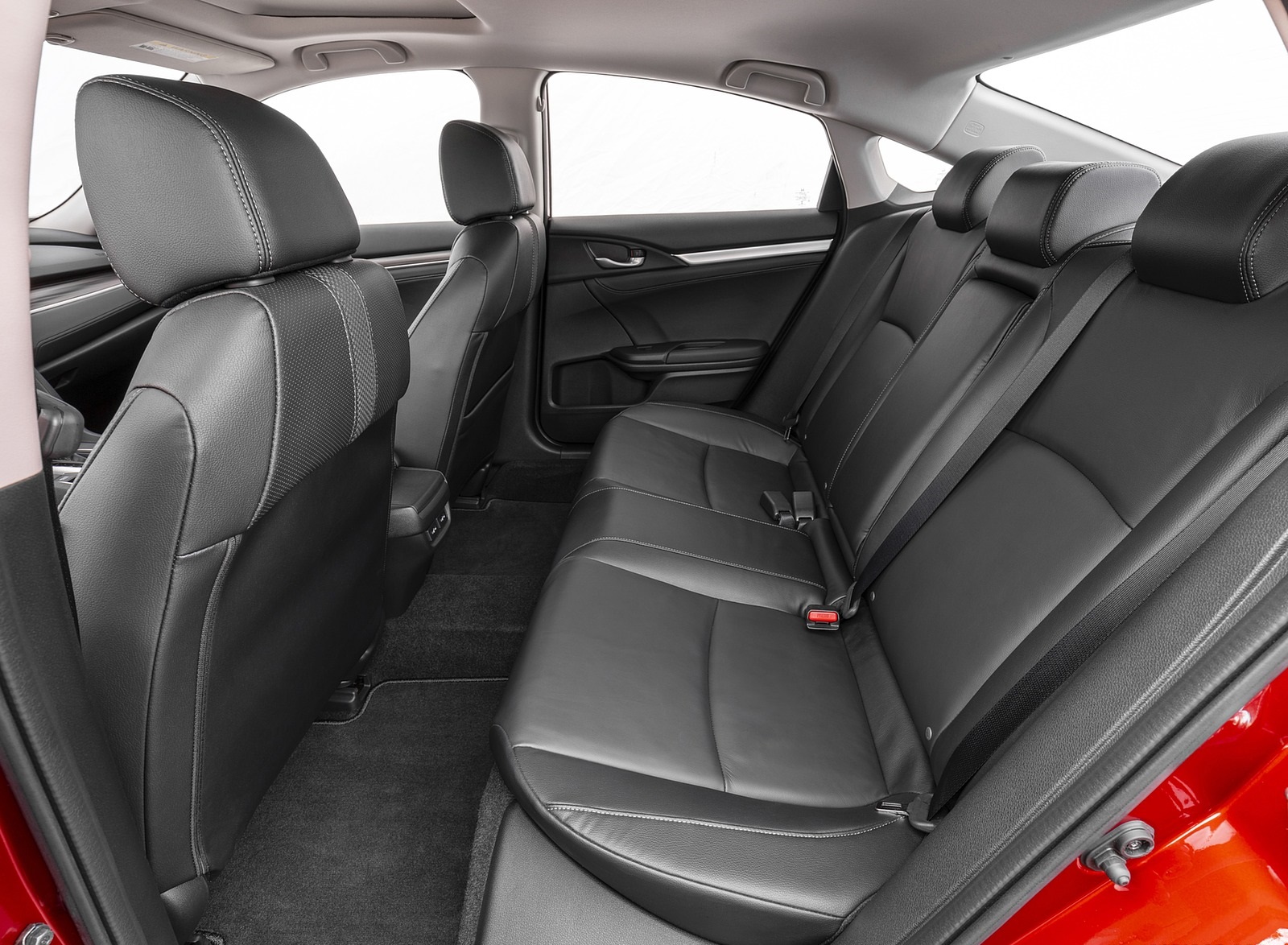 2020 Honda Civic Sedan Touring Interior Rear Seats Wallpapers #59 of 62