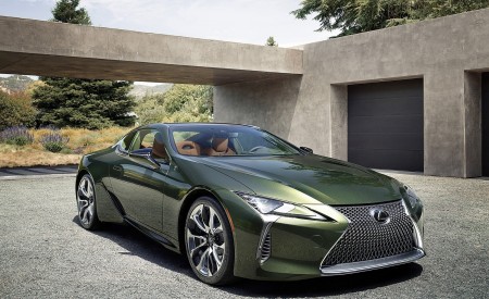 2020 Lexus LC Inspiration Series Front Three-Quarter Wallpapers 450x275 (4)