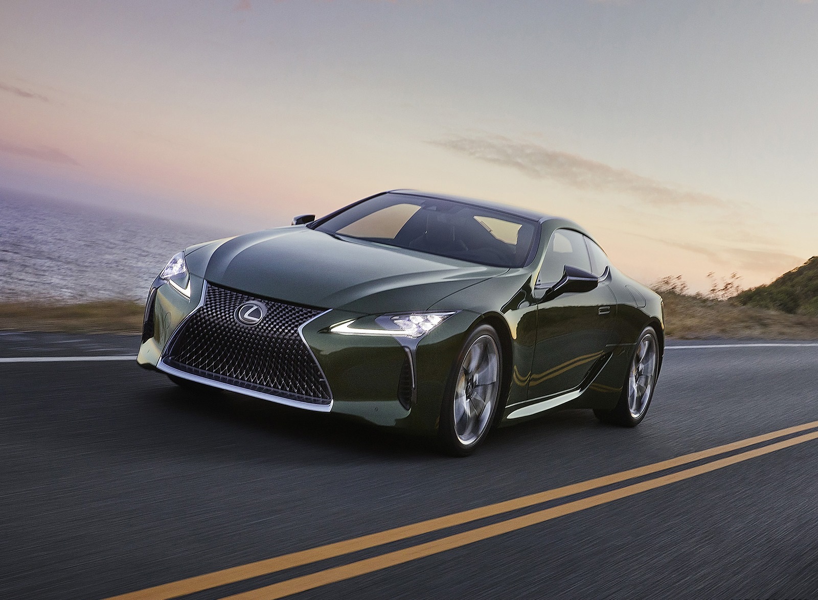 2020 Lexus LC Inspiration Series Front Three-Quarter Wallpapers (3)