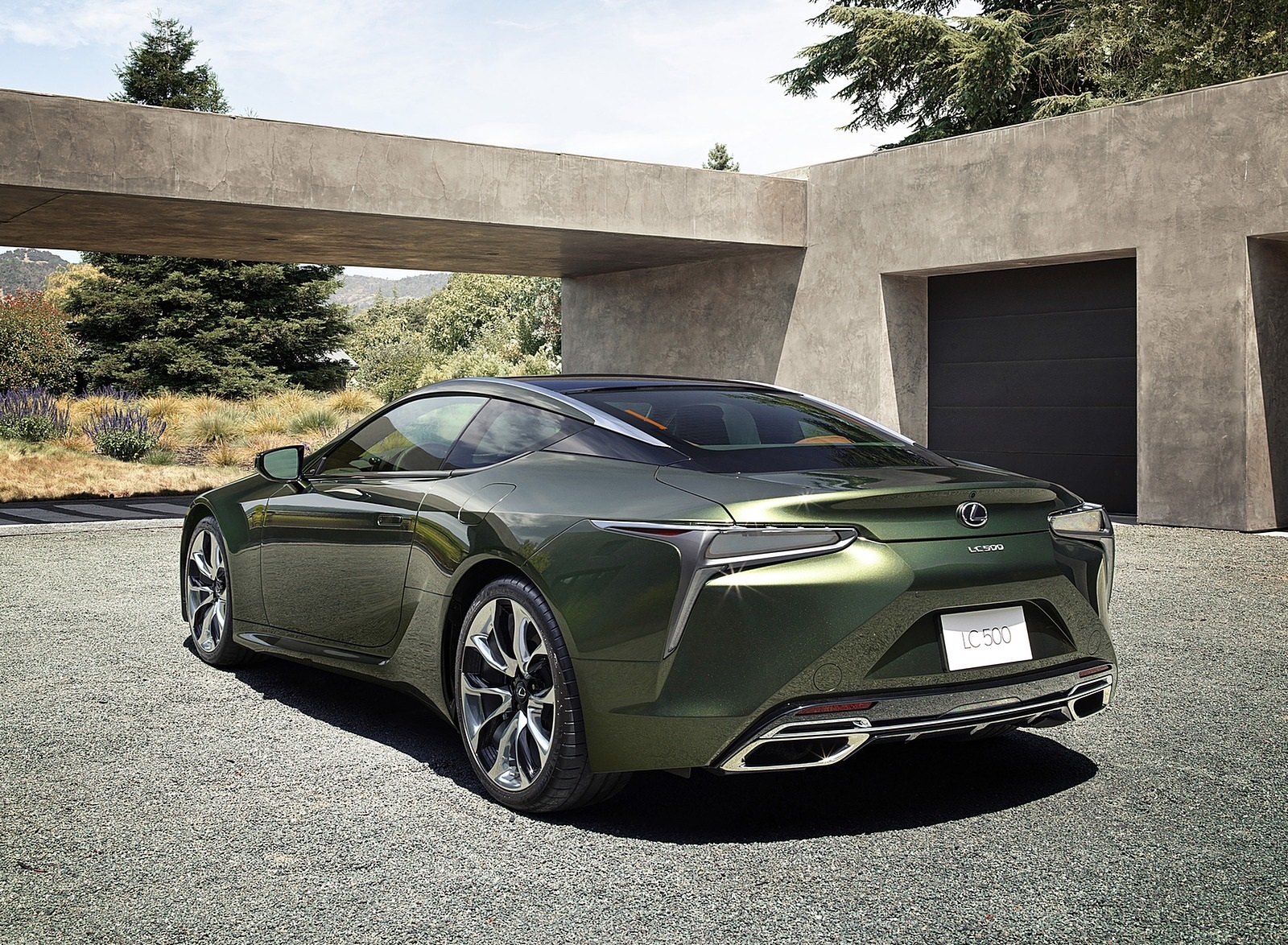 2020 Lexus LC Inspiration Series Rear Three-Quarter Wallpapers (6)