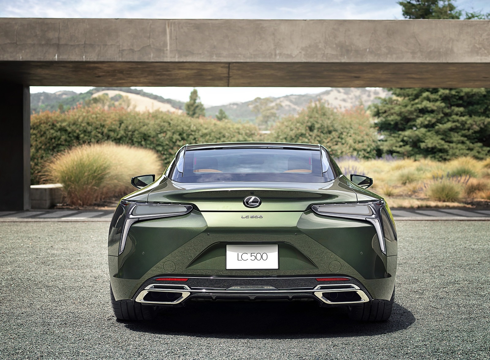 2020 Lexus LC Inspiration Series Rear Wallpapers #7 of 12