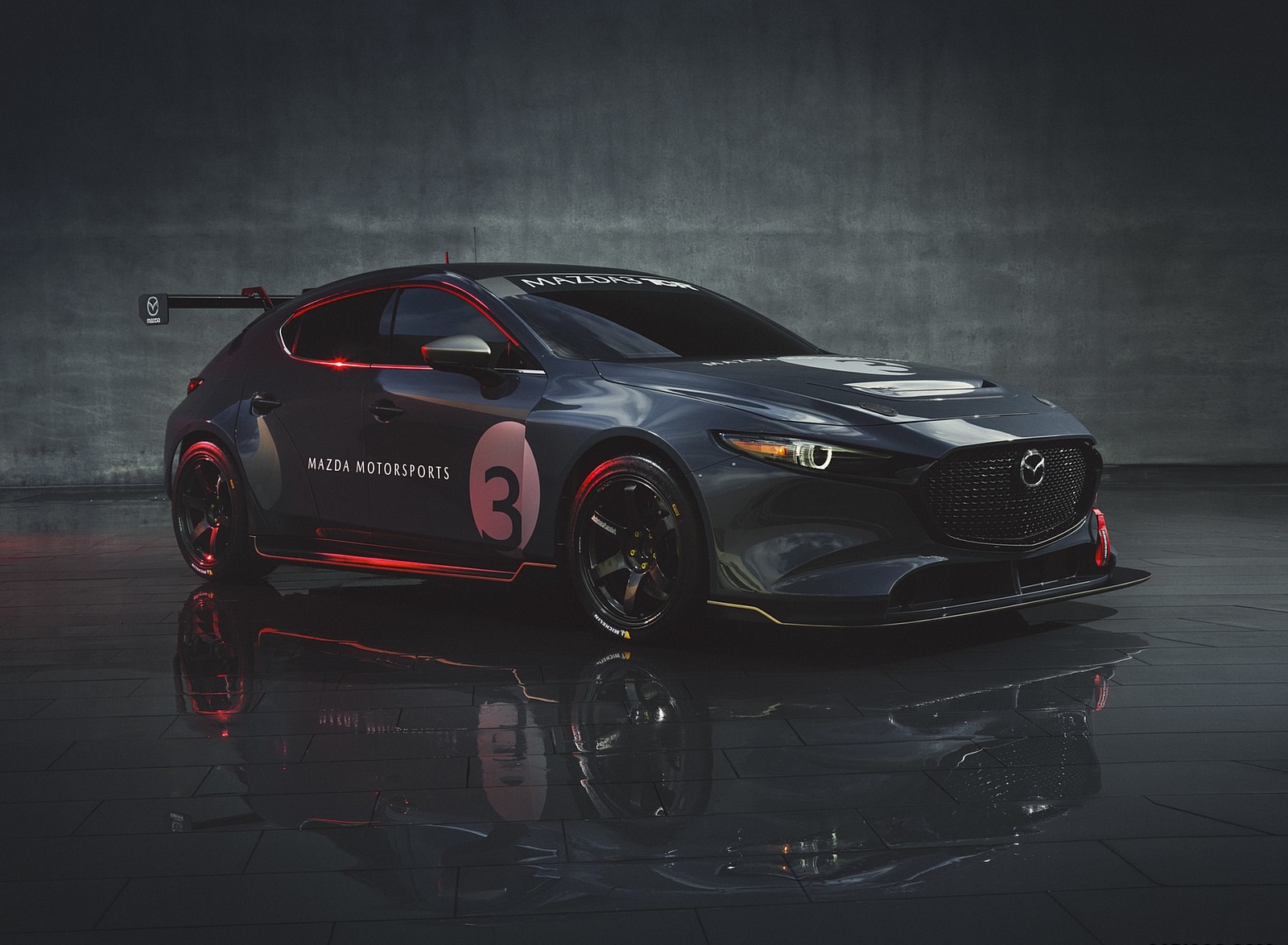 2020 Mazda3 TCR Front Three-Quarter Wallpapers  (1)